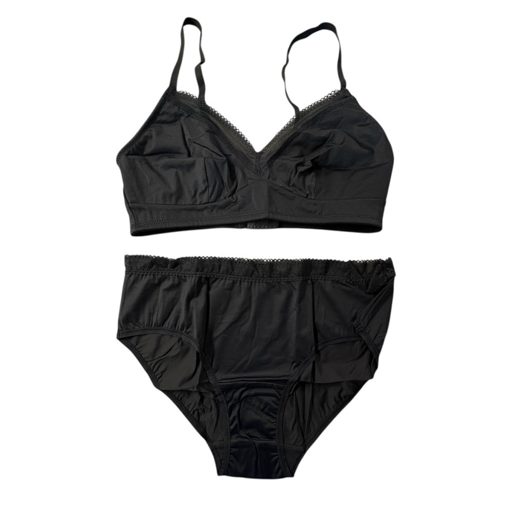 3/$30 NWT Rachel Black Women's Bra and Panty Set Sz. S